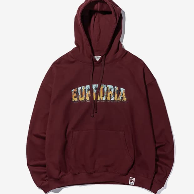 엑스트라오디너리 후디 버건디