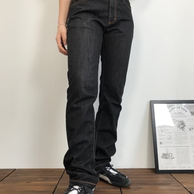 Wrangler Indigo Raw Denim Pants
