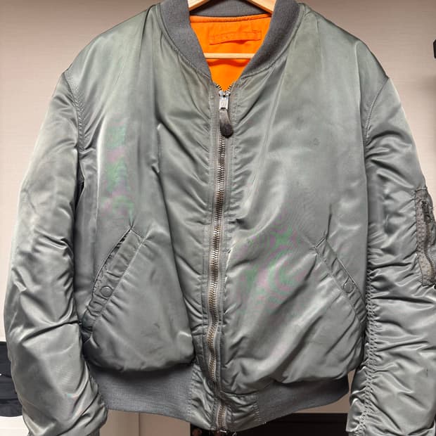 알파 정밀복각 MA-1 XL