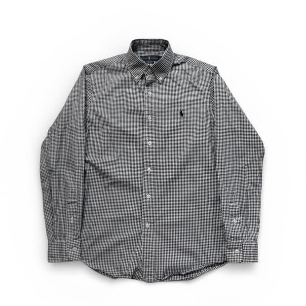 랄프로렌 클래식핏 깅엄체크 셔츠