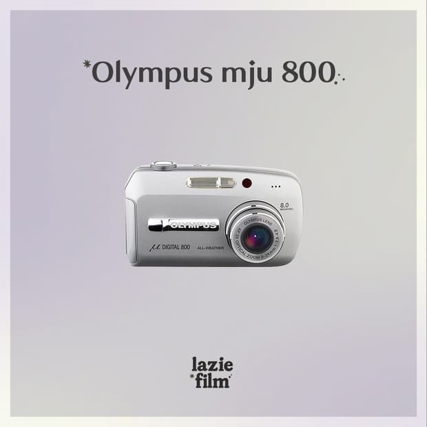필름st✧・゚Olympus mju 800 올림푸스 뮤 800 디카