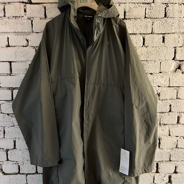 Goldwin 골드윈 후디드 오버 코트 올리브 3사이즈