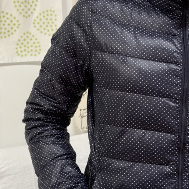 UNIQLO 도트 경량 패딩