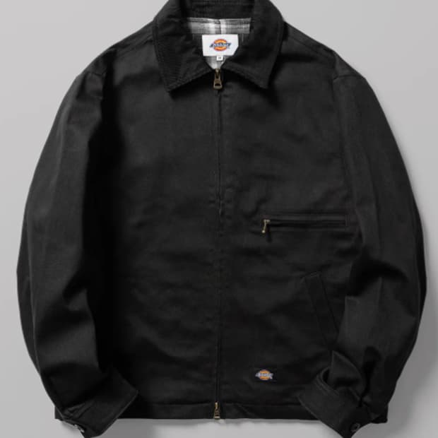 (XL) 디키즈 트윌 워크 재킷 Black