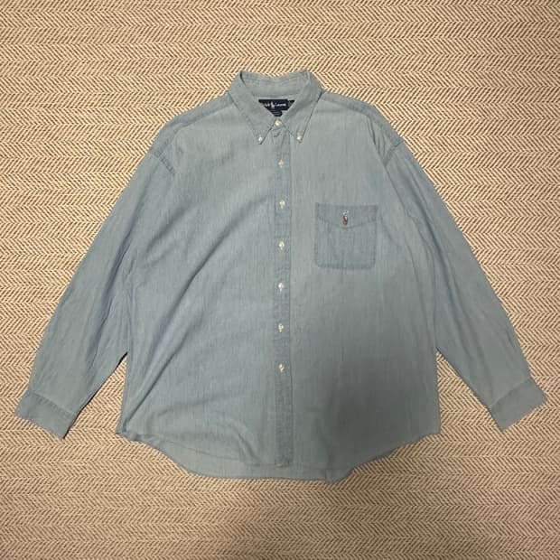 POLO RALPH LAUREN big shirt denim