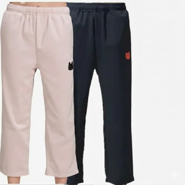 골지 남여 데일리 바지 새상품