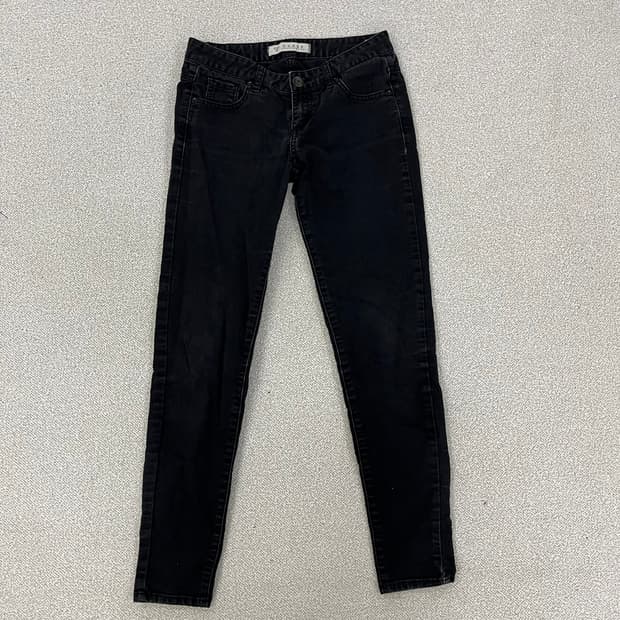 [27] 게스 여성 흑청 블랙진 데님 청바지 0114M1