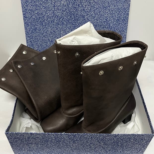 [38,39]팔로마울 Jolie 졸리 스냅부츠/다크 브라운