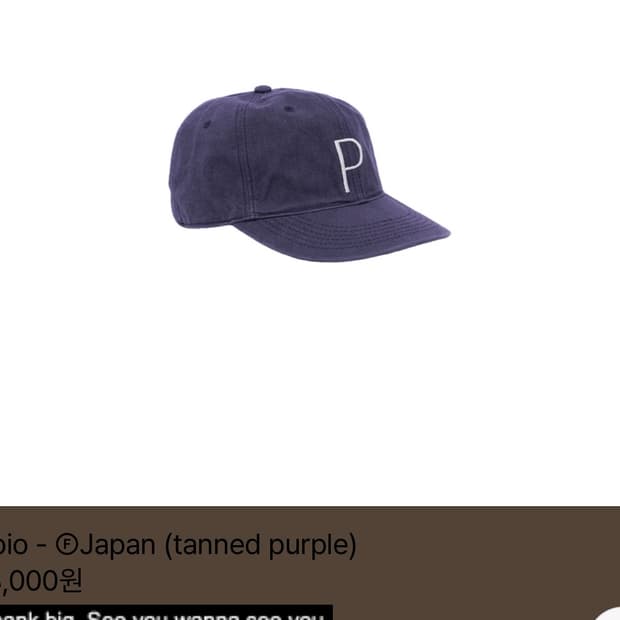 테프스토어 모자 L