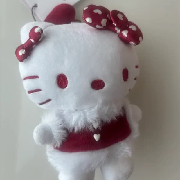 GRL 산리오 홀리데이 한정 마스코트 키링 헬로키티