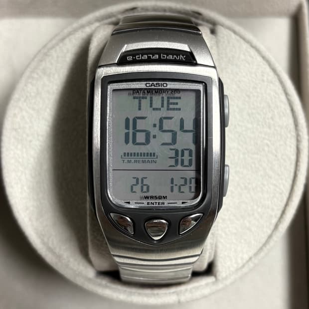 카시오 EDB-701 E-data bank 빈티지 시계