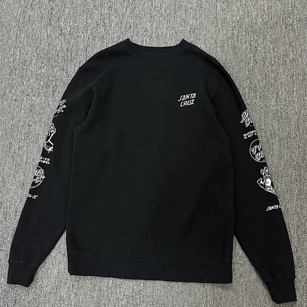 산타크루즈 기모 맨투맨 