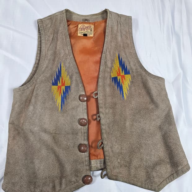 reper나바호스웨이드조끼