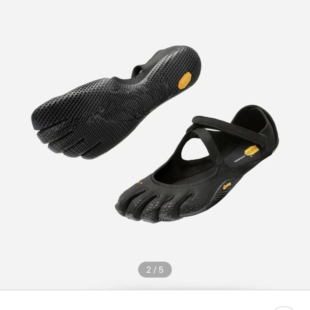 비브람 파이브핑거스 V-SOUL 블랙 37