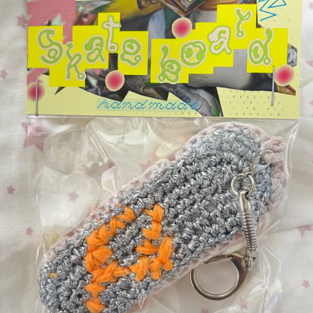 handmade skate board keyring NO. 1