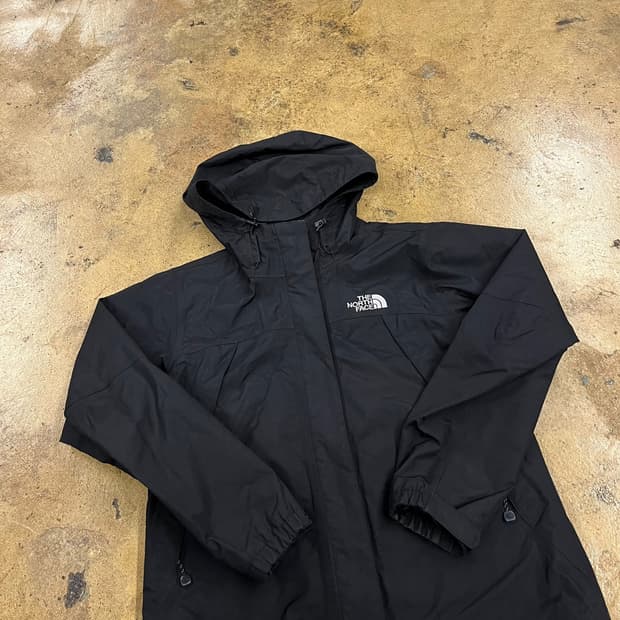 [정품/85] 노스페이스 블랙 바람막이 후드 자켓 b17