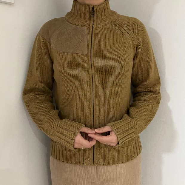 폴로 랄프로렌 스포츠 집업 자켓 베이지