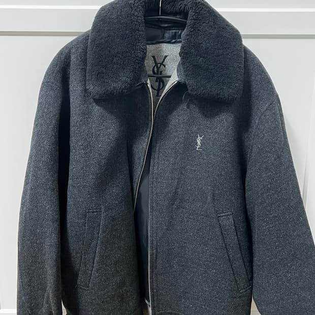 입생로랑 빈티지 블루종 