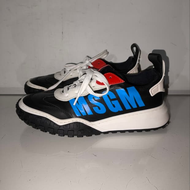 38 240mm MSGM 스니커즈 운동화