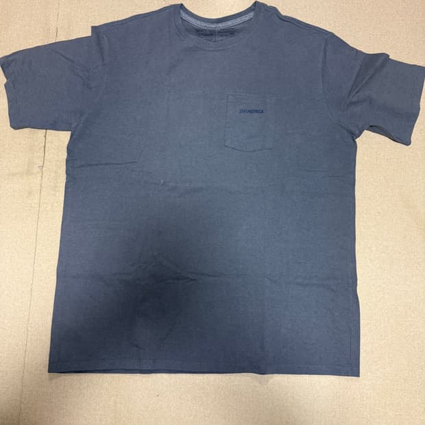 파타고니아 포켓 티셔츠, L, grey