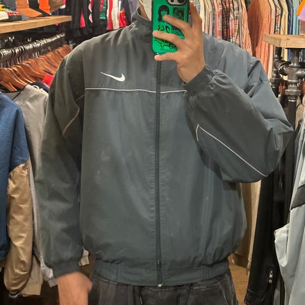 [HI] 나이키 바람막이 차콜그레이