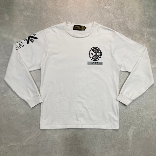 (L) AVIREX 아비렉스 롱슬리브 티셔츠