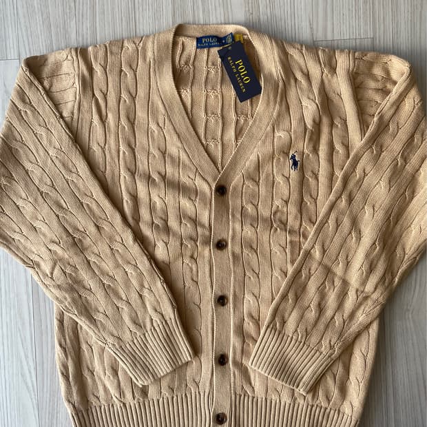 [새상품] 폴로 랄프로렌 케이블 가디건 