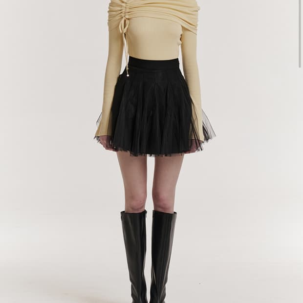 (새상품) 그레이스유 미니 샤 스커트 