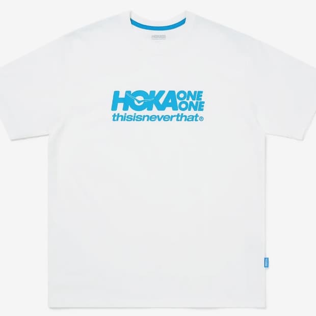 디스이즈네버댓 X 호카 반팔 티셔츠
