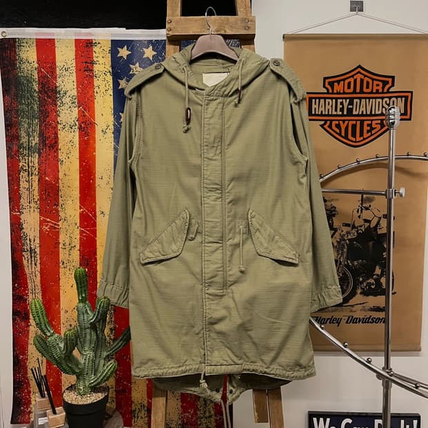 데님 앤 서플라이 랄프로렌 프린팅 M-51 피쉐테일 파카 복각 N000