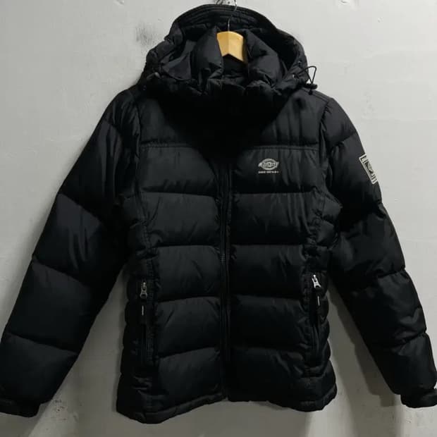 디키즈 패딩 블랙 S