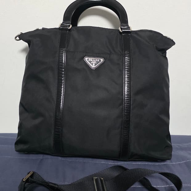 프라다 Pre-Owned 2013-2025 테수토 사첼 백 YRRBJ40