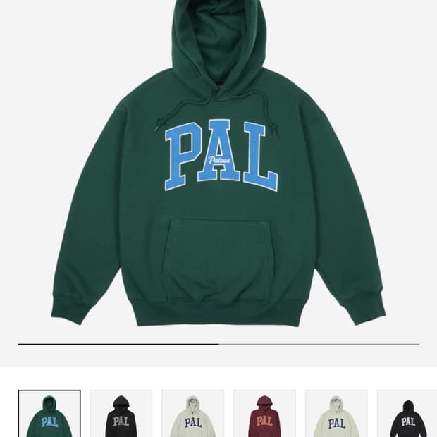 Palace x Gap Hood Rain Forest 팔라스갭 후드티