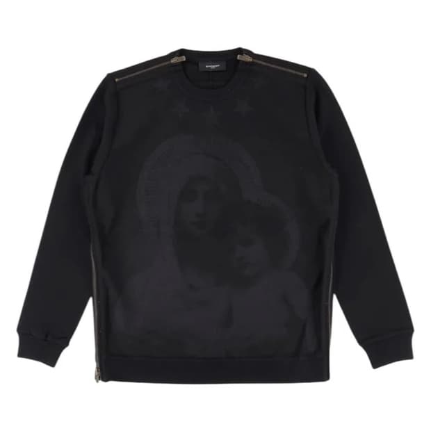 2013 fw 지방시 아카이브 마돈나 사이드지퍼 스타 맨투맨