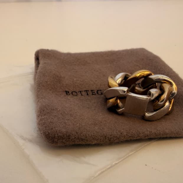  보테가 베네타(Bottega Veneta)투톤 체인링