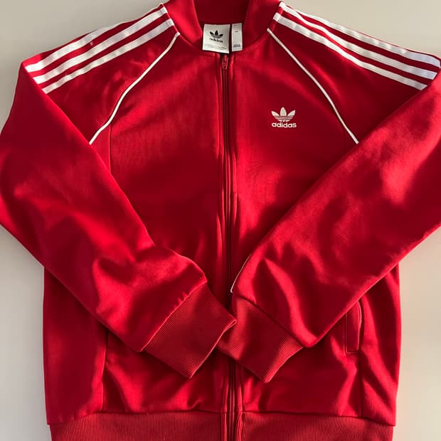 아디다스 투웨이 빨강 져지