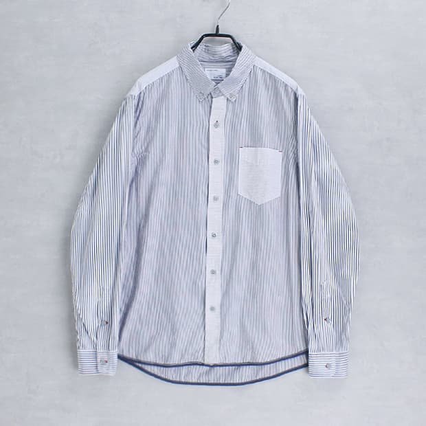 PLUS ONE cotton B.D. shirt _ S4867
