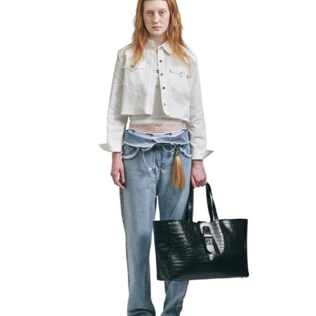 플리즈 프로젝트 signature foldenim pants