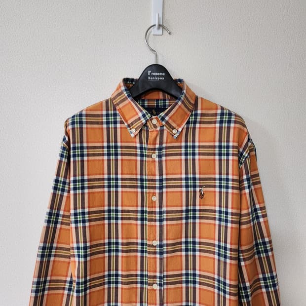 폴로랄프로렌 체크셔츠 (XL