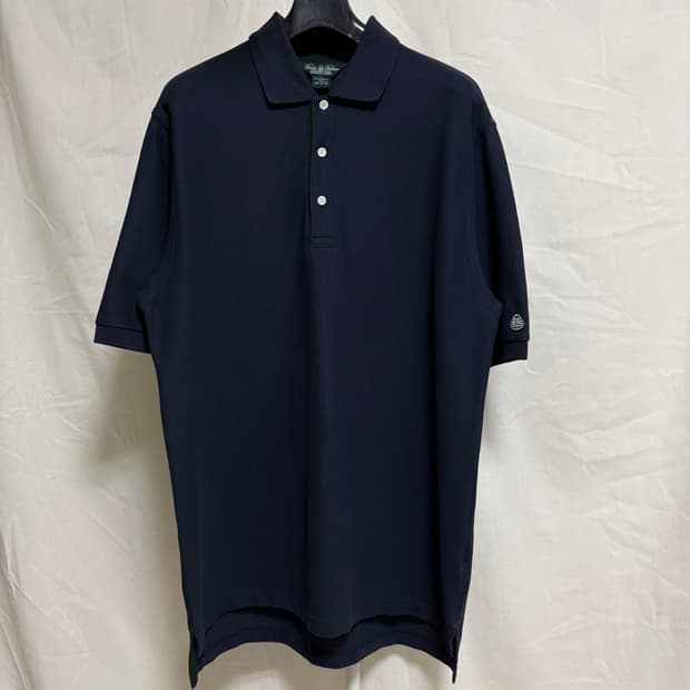 브룩스브라더스 컨트리클럽 코튼 PK 카라 반팔 티셔츠 / 네이비, M