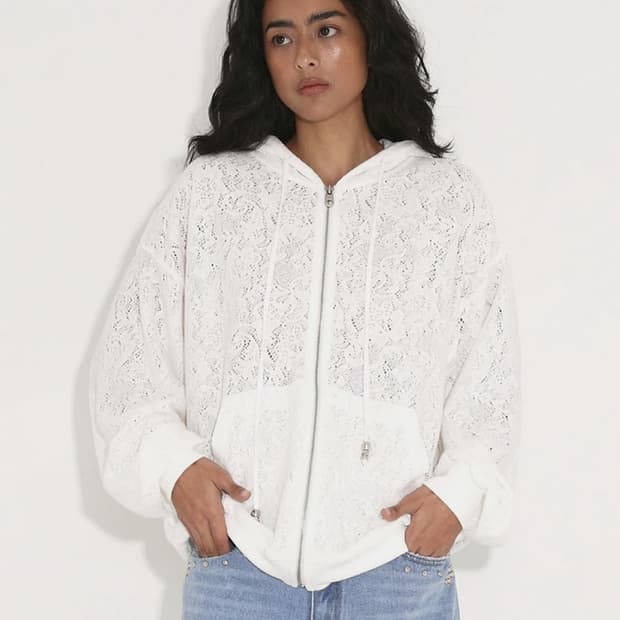 폴리수엠 레이스 보헤미안 후드