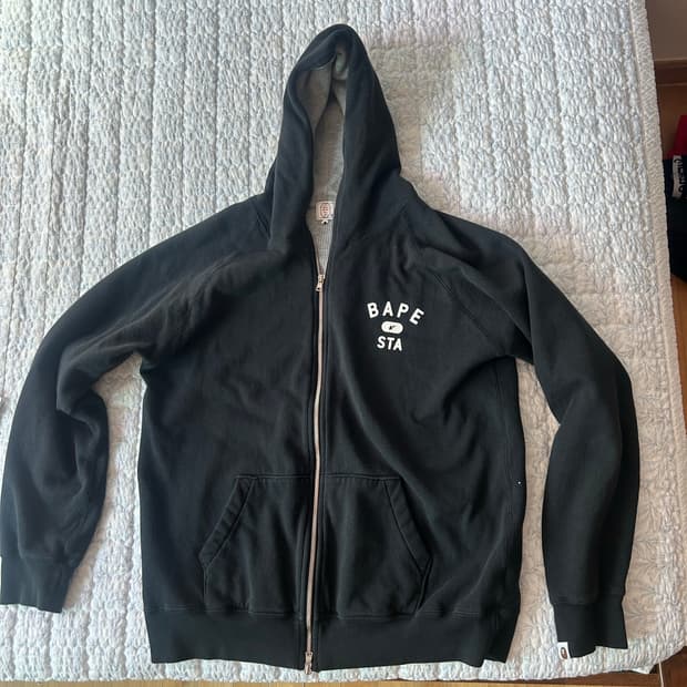 베이프 빈티지 후드집업