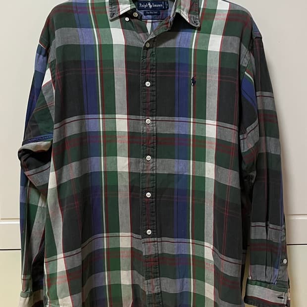 폴로 랄프로렌 체크 셔츠