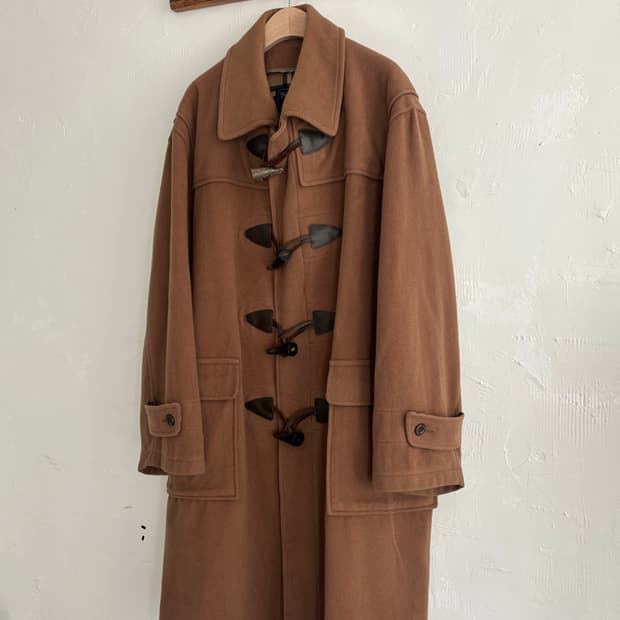 Burberry 버버리 브라운 울 더플코트