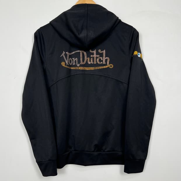 Von Dutch 본더치 Y2K 후드 져지 자켓