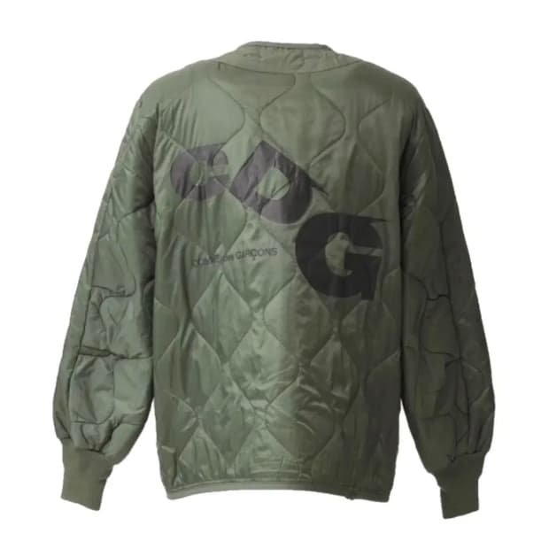 CDG x 알파 인더스트리 라이너 자켓 올리브