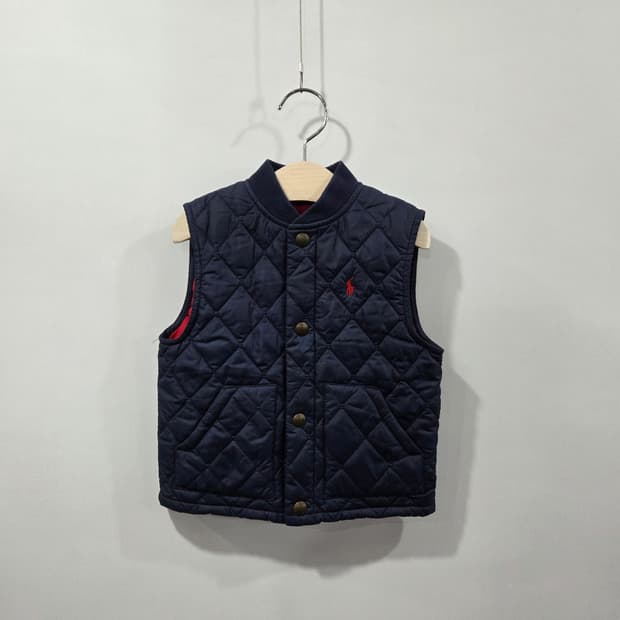 폴로랄프로렌 키즈 퀼팅 베스트 2T 
