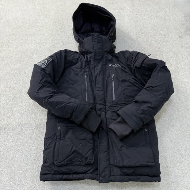 [100] 디스커버리 구스다운 롱패딩 0106T1