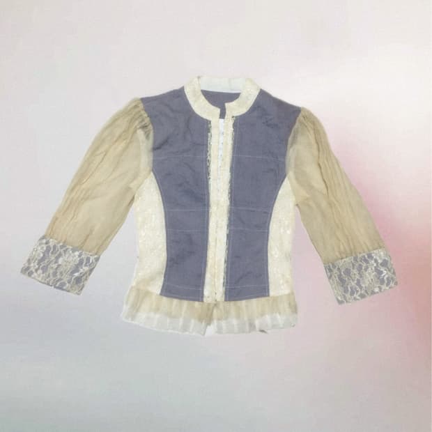 오리엔탈 빈티지 자켓 ꧁Oriental Lace layered jacke