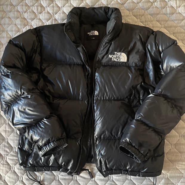 노스페이스 눕시 하이브리드 다운 볼 자켓 블랙 L사이즈